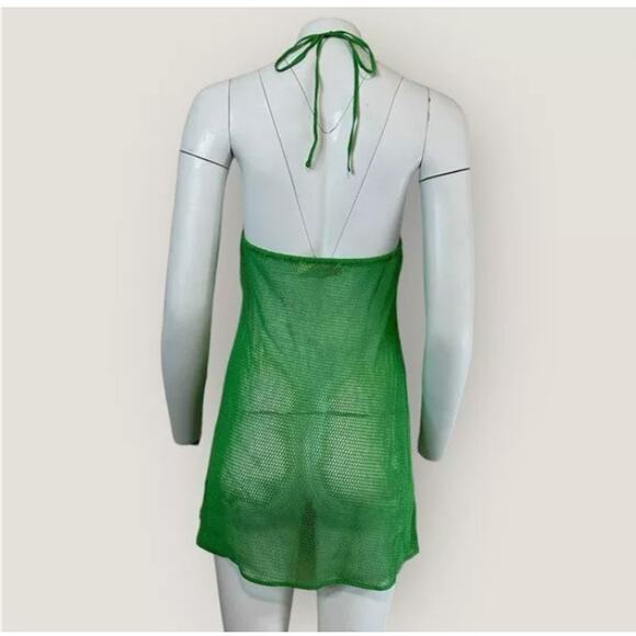 NWOT Women's free beach for Free People halter top halter top cover up Sz large - Picture 2 of 11